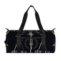 Vintage Libra Zodiac Sign Print Gym Bag