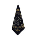 Vintage Libra Zodiac Sign Print Hand Towel