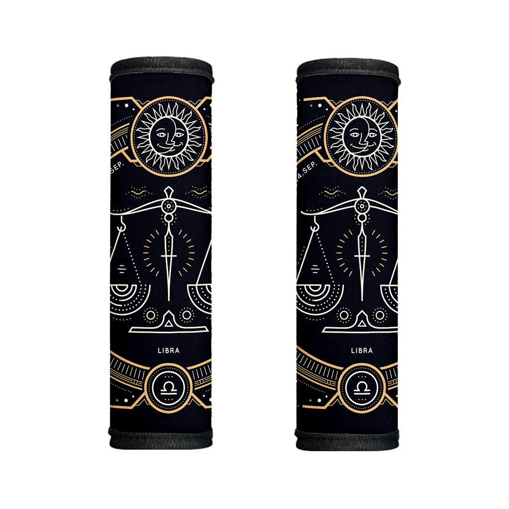 Vintage Libra Zodiac Sign Print Handle Covers