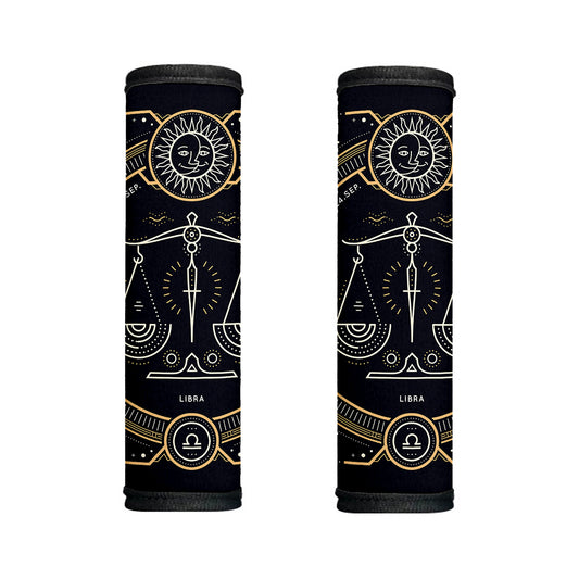 Vintage Libra Zodiac Sign Print Handle Covers