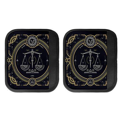 Vintage Libra Zodiac Sign Print Handle Covers