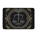 Vintage Libra Zodiac Sign Print Kitchen Mat
