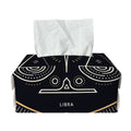 Vintage Libra Zodiac Sign Print Rectangle Tissue Box Cover