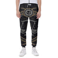 Vintage Libra Zodiac Sign Print Joggers