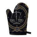 Vintage Libra Zodiac Sign Print Single Oven Mitt