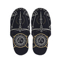 Vintage Libra Zodiac Sign Print Slippers