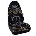 Vintage Libra Zodiac Sign Print Waterproof Car Seat Cover