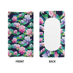 Vintage Lotus Floral Print Changing Pad Cover