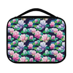 Vintage Lotus Floral Print Classic Bible Case