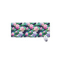 Vintage Lotus Floral Print Extended Mouse Pad