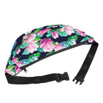 Vintage Lotus Floral Print Fanny Pack