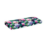 Vintage Lotus Floral Print Piano Keyboard Cover