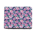 Vintage Lotus Flower Print Bifold Wallet