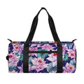 Vintage Lotus Flower Print Gym Bag