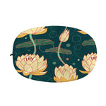 Vintage Lotus Pattern Print Car Side Mirror Covers