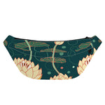 Vintage Lotus Pattern Print Fanny Pack