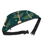 Vintage Lotus Pattern Print Fanny Pack