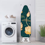 Vintage Lotus Pattern Print Ironing Board Cover