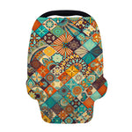 Vintage Mandala Bohemian Pattern Print Baby Seat Cover