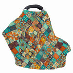 Vintage Mandala Bohemian Pattern Print Baby Seat Cover