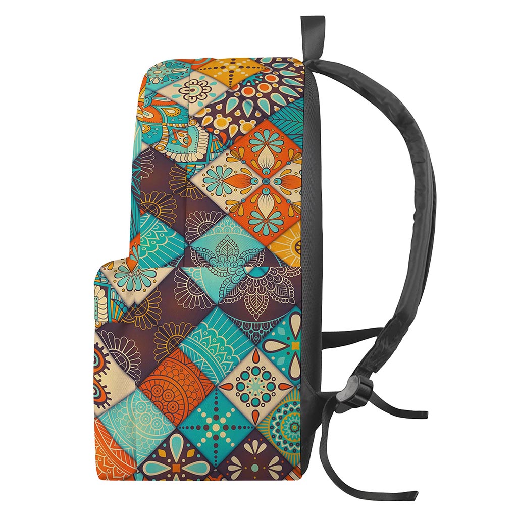 Vintage Mandala Bohemian Pattern Print Backpack