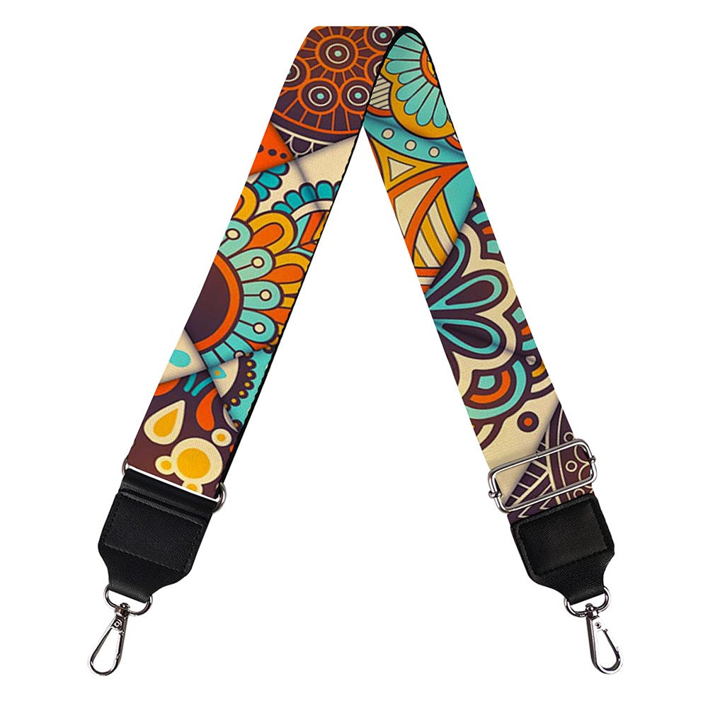 Vintage Mandala Bohemian Pattern Print Bag Strap