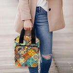 Vintage Mandala Bohemian Pattern Print Bible Tote Bag