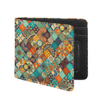 Vintage Mandala Bohemian Pattern Print Bifold Wallet