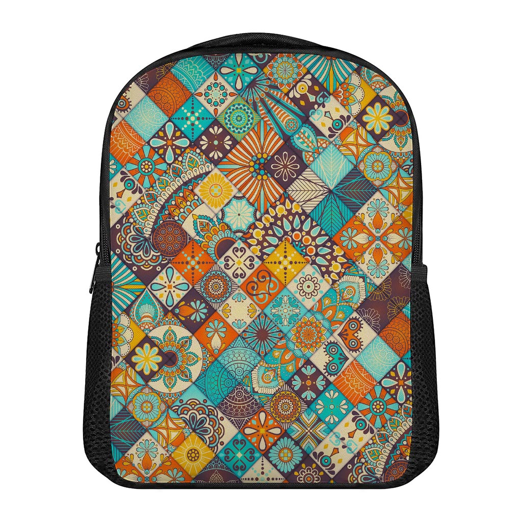 Vintage Mandala Bohemian Pattern Print Casual Backpack