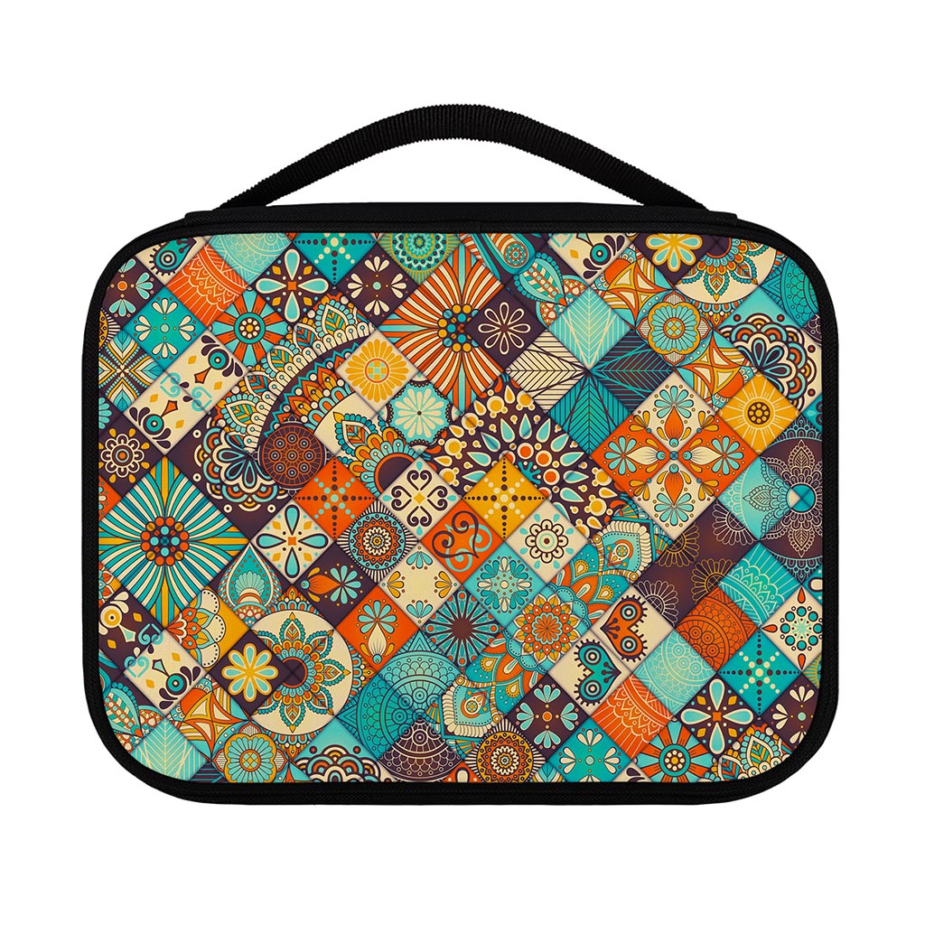 Vintage Mandala Bohemian Pattern Print Classic Bible Case
