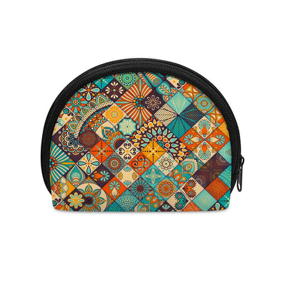 Vintage Mandala Bohemian Pattern Print Coin Purse