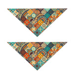 Vintage Mandala Bohemian Pattern Print Dog Bandana