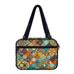 Vintage Mandala Bohemian Pattern Print Double Strap Bible Bag