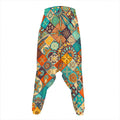 Vintage Mandala Bohemian Pattern Print Hammer Pants