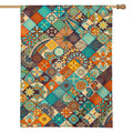 Vintage Mandala Bohemian Pattern Print House Flag