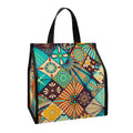 Vintage Mandala Bohemian Pattern Print Insulated Lunch Tote