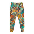 Vintage Mandala Bohemian Pattern Print Jogger Pants