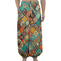 Vintage Mandala Bohemian Pattern Print Lantern Pants