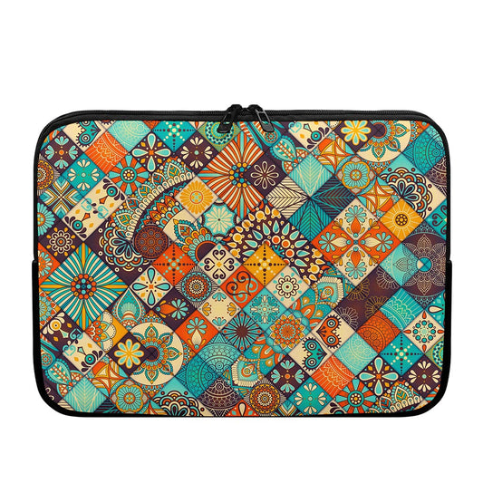 Vintage Mandala Bohemian Pattern Print Laptop Sleeve