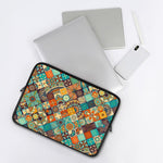 Vintage Mandala Bohemian Pattern Print Laptop Sleeve