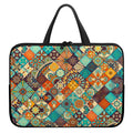 Vintage Mandala Bohemian Pattern Print Laptop Sleeve With Handle