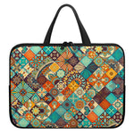 Vintage Mandala Bohemian Pattern Print Laptop Sleeve With Handle