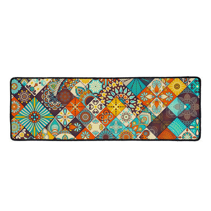 Vintage Mandala Bohemian Pattern Print Long Kitchen Mat