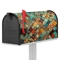 Vintage Mandala Bohemian Pattern Print Mailbox Cover