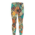 Vintage Mandala Bohemian Pattern Print Men's Leggings