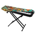 Vintage Mandala Bohemian Pattern Print Piano Keyboard Cover