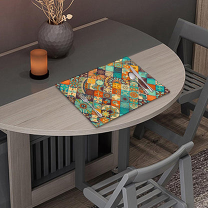 Vintage Mandala Bohemian Pattern Print Placemat