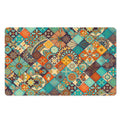 Vintage Mandala Bohemian Pattern Print Polyester Doormat