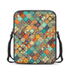 Vintage Mandala Bohemian Pattern Print Rectangular Crossbody Bag