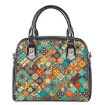 Vintage Mandala Bohemian Pattern Print Shoulder Handbag